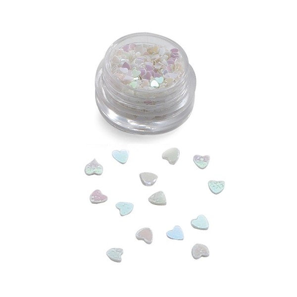 STRASS CUORE BIANCO