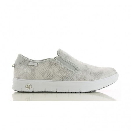 Mocassini donna da lavoro Bianchi/Aevento Pitonati