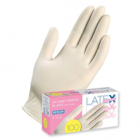 GUANTO LATTICE SENZA TALCO PZ.100 XS