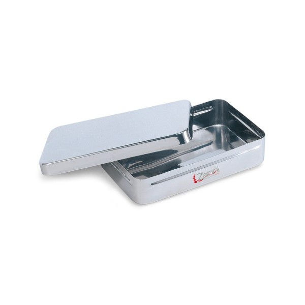 SCATOLA ACCIAIO INOX CM. 22X12X6
