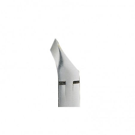 Tronchese cuticole con fermo inox satinata taglio mm.3