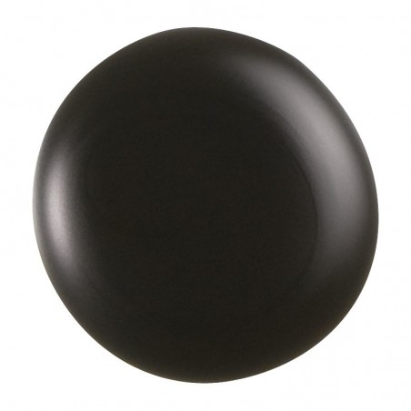 Nail Lacquer Matte Black Creme