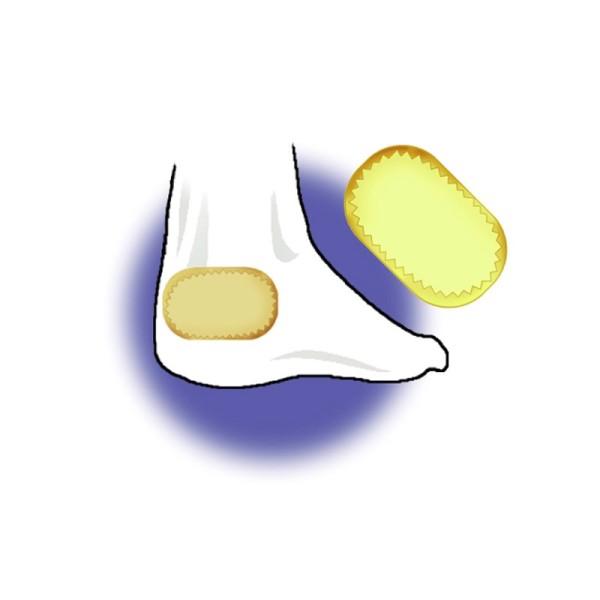 EXTRA-PAD DURONI-OVALE GRANDE PZ. 4